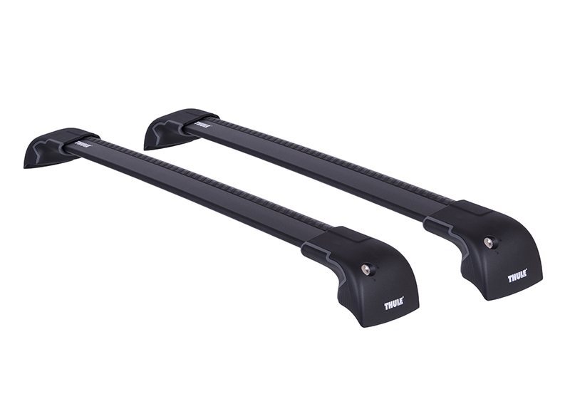 Audi Q8 (2018 onwards):Thule black WingBar Edge roof bars package - 9593B, 4102