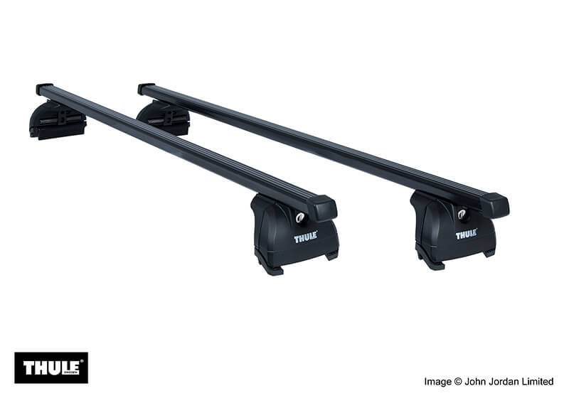 BMW X5 (2007 to 2013):Thule SquareBars package - 753, 7123, 4003