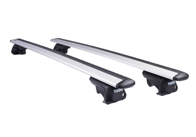 Ssangyong Rexton (2001 to 2013):Thule Evo silver WingBars package - 7104, 7112
