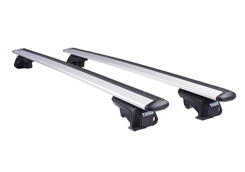 Mitsubishi Challenger (1996 to 1997):Thule Evo silver WingBars package - 7104, 7112