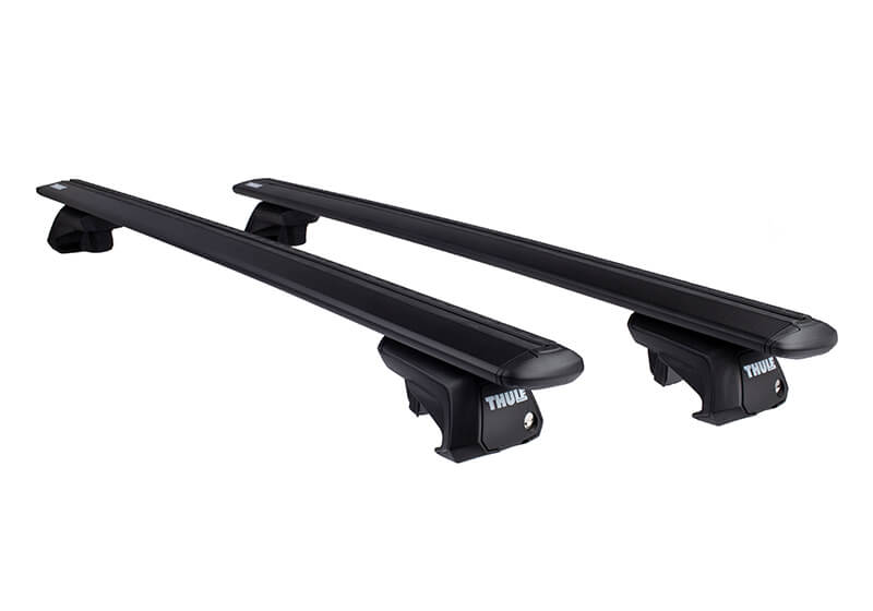 Ssangyong Musso (1995 to 2004):Thule Evo black WingBars package - 7104, 7114B