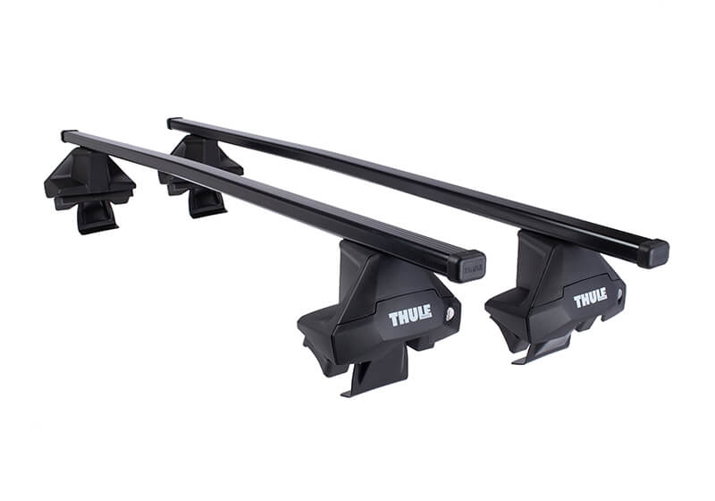 Ford Ranger super cab (2012 to 2016):Thule Evo SquareBars package - 7105, 7124, 5063
