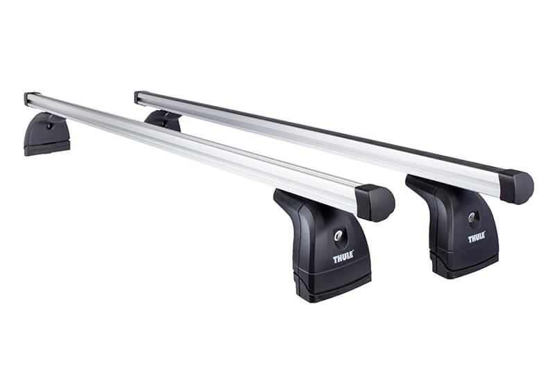 Renault Trafic L1 (SWB) H2 (high roof) (2001 to 2014):Thule ProBars package - 751, 392, 3046