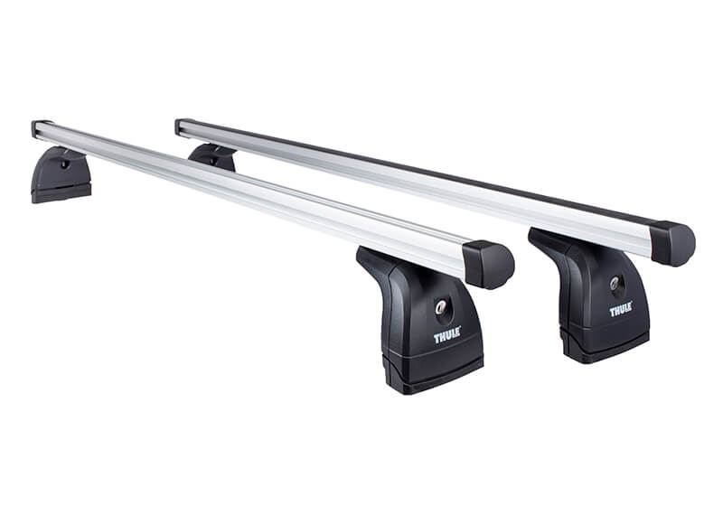Thule ProBars package - 7107, 392, 7009: VW T6 Kombi / Multivan / Shuttle / Window van 15-24with T track slots