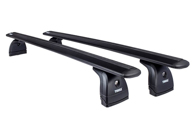 Renault Grand Modus (2008 to 2013):Thule black WingBars package - 751, 7112B, 3091