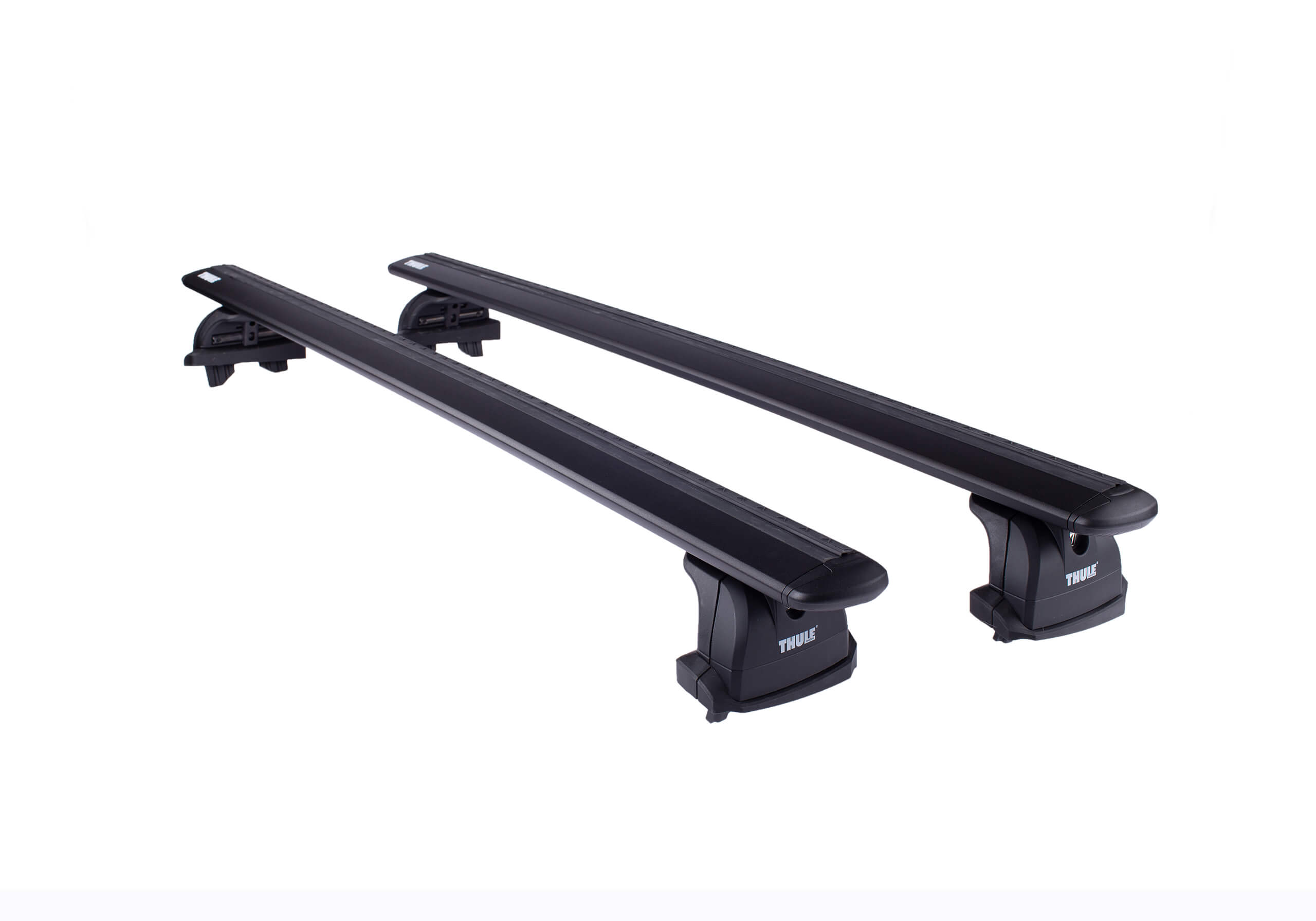 BMW 4 series coupe (2013 to 2020):Thule black WingBars package - 753, 7112B, 3028