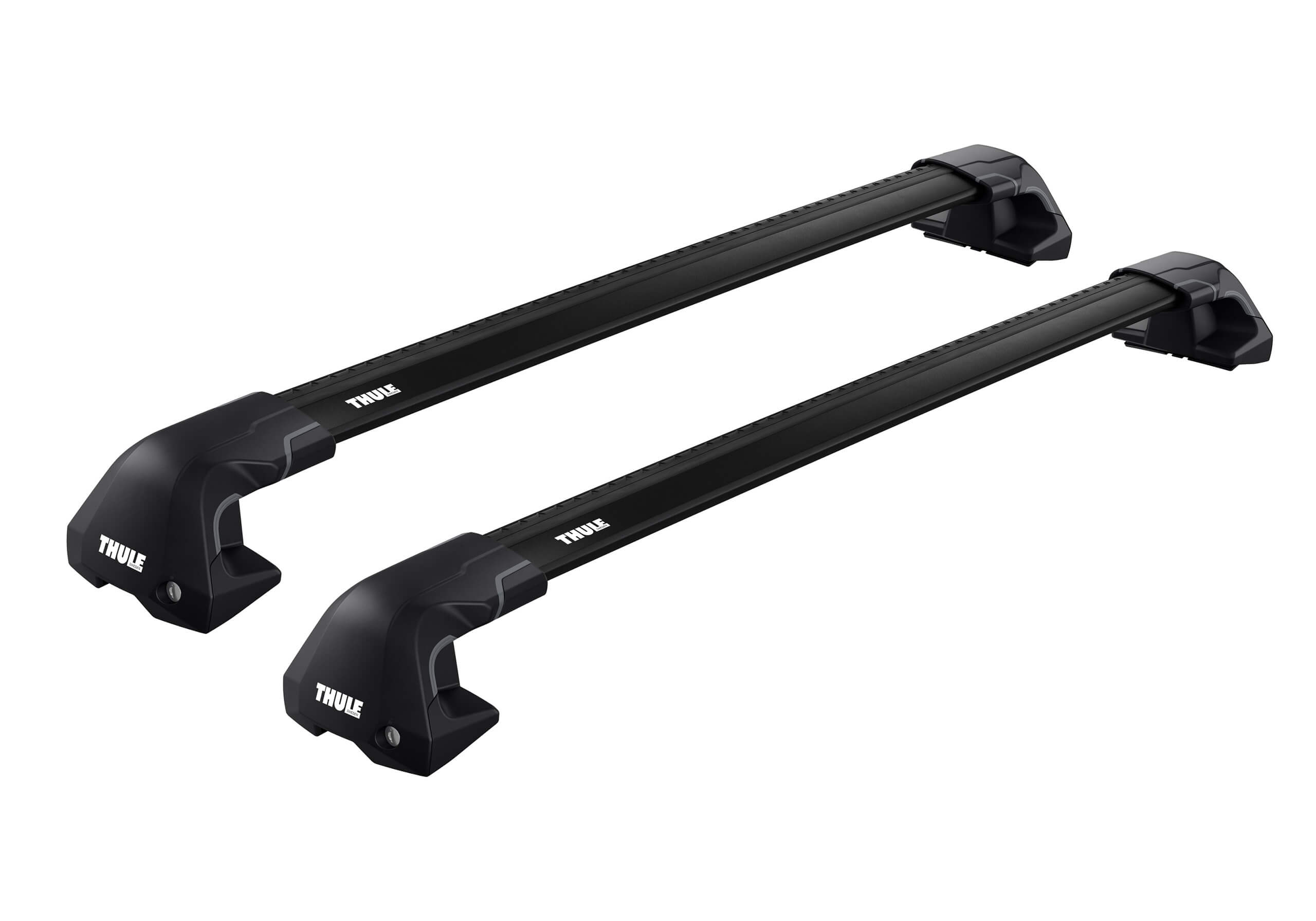 Ford Ranger double cab (2012 to 2016):Thule Edge black WingBars package - 7205, 7215B x 2, 5063