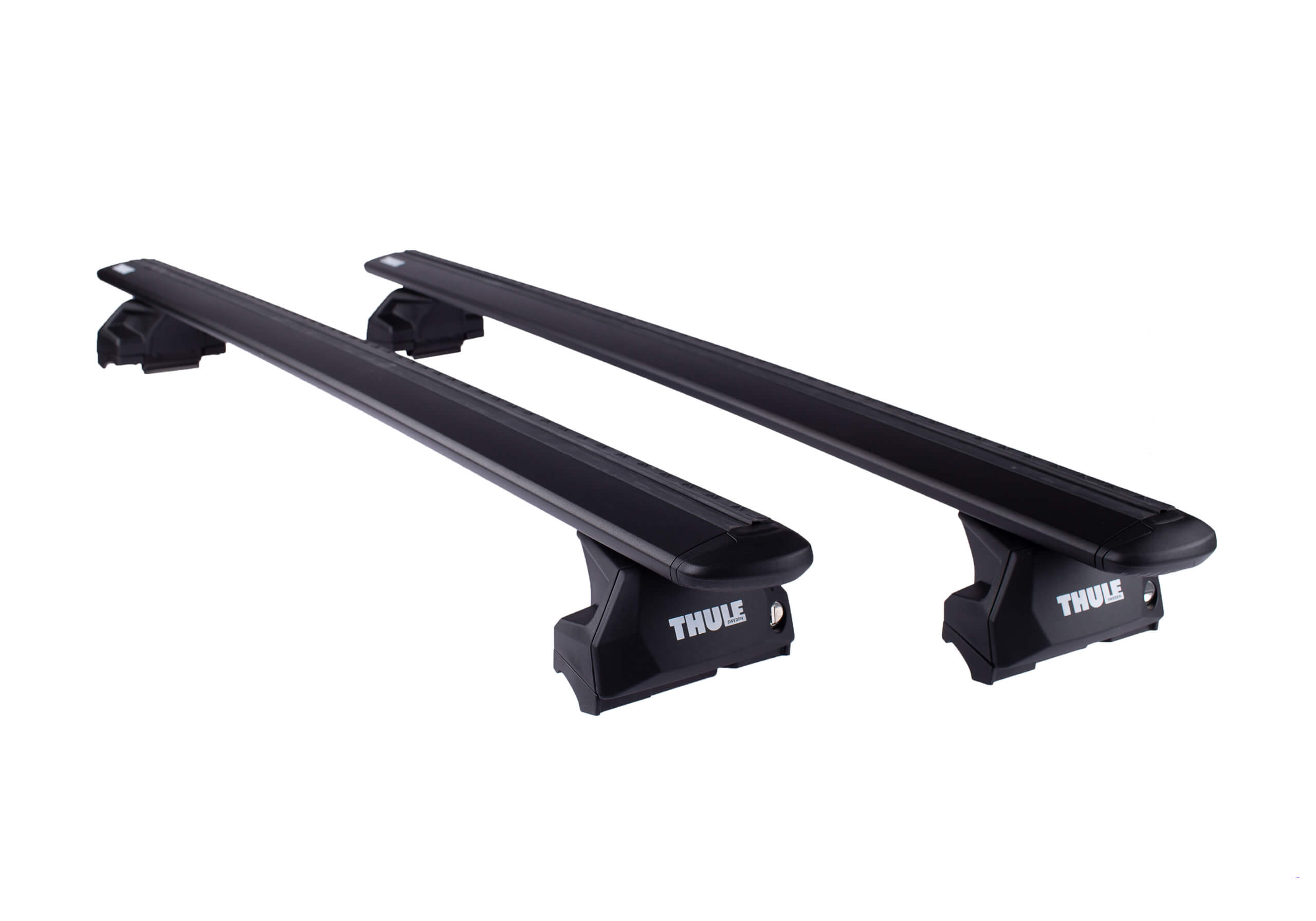 Mercedes Benz C Class estate (2014 to 2021):Thule black WingBars package - 7106, 7112B, 6017