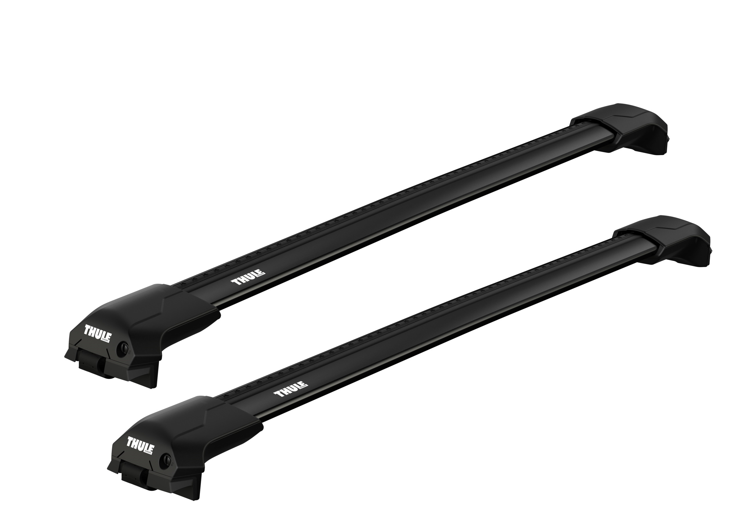 Volkswagen VW Touran (2015 onwards):Thule Edge black WingBars package - 7204, 7214B, 7213B