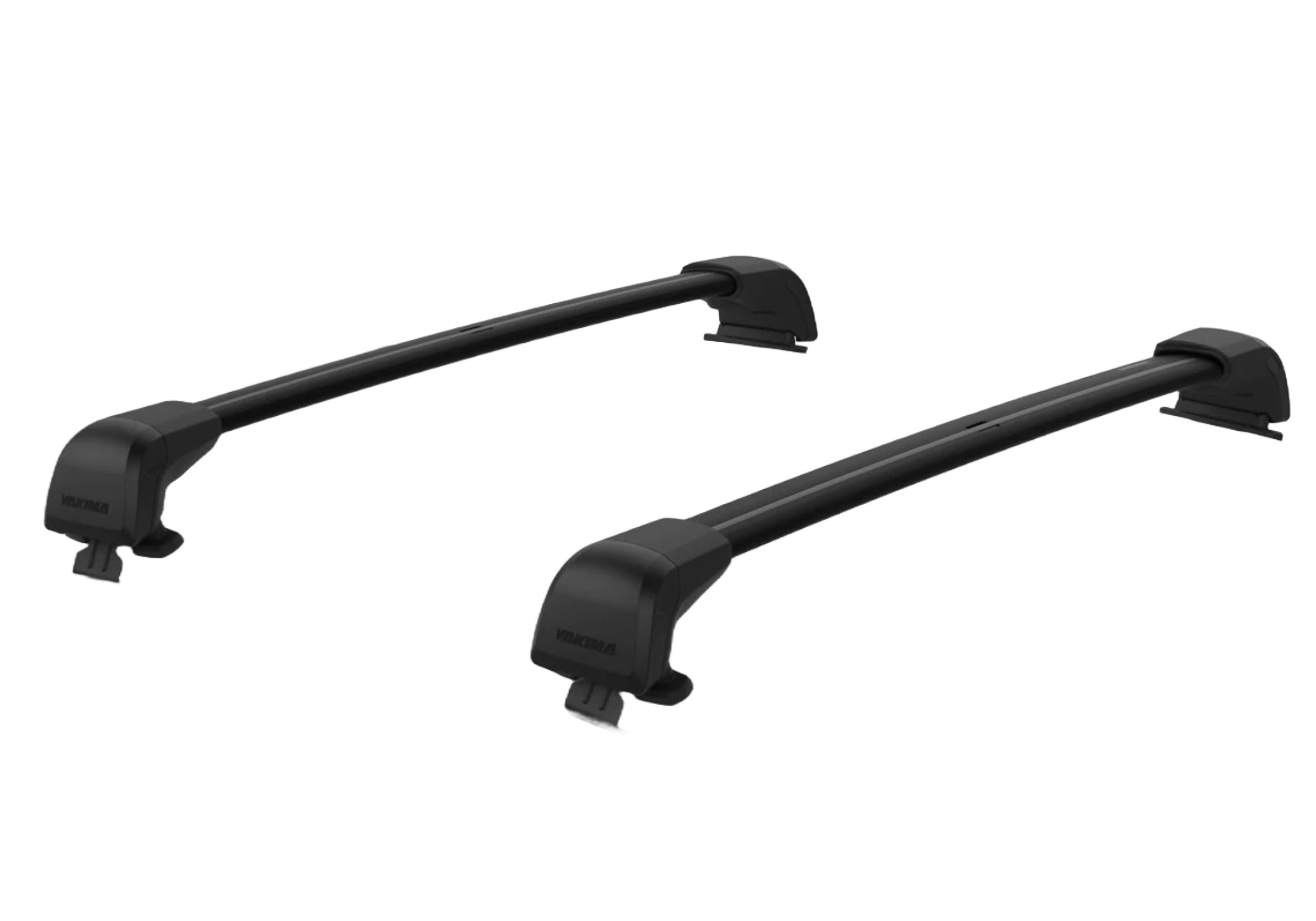 Kia Sportage five door (2010 to 2016):Yakima StreamLine roof bar system with 108cm black JetStream FX bars
