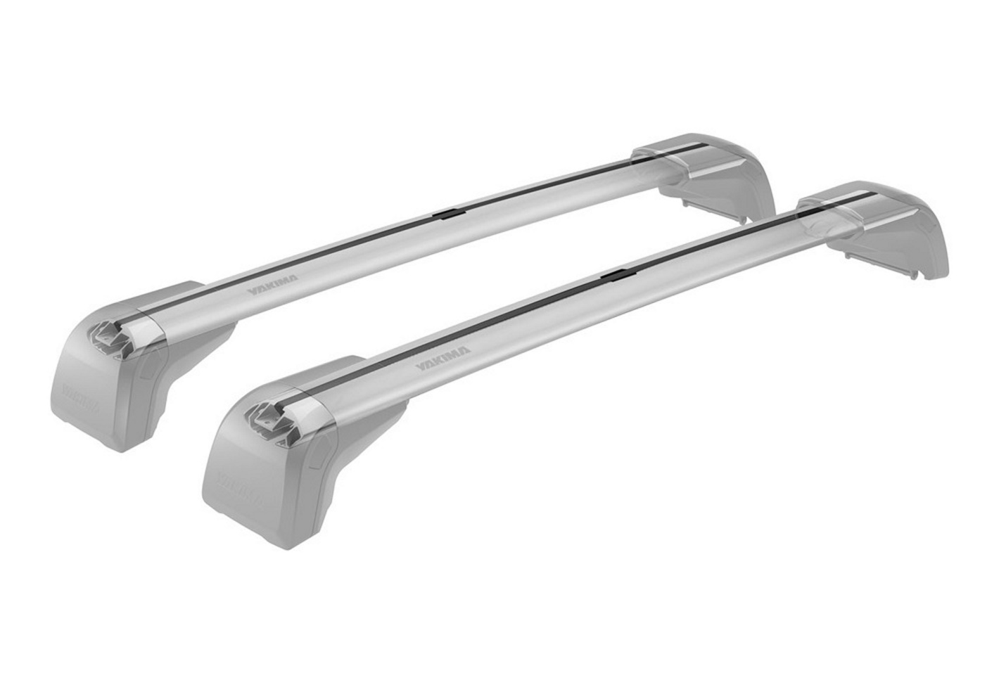 Skoda Superb five door hatchback (2015 to 2024):Yakima StreamLine roof bar system with 108cm silver JetStream FX bars