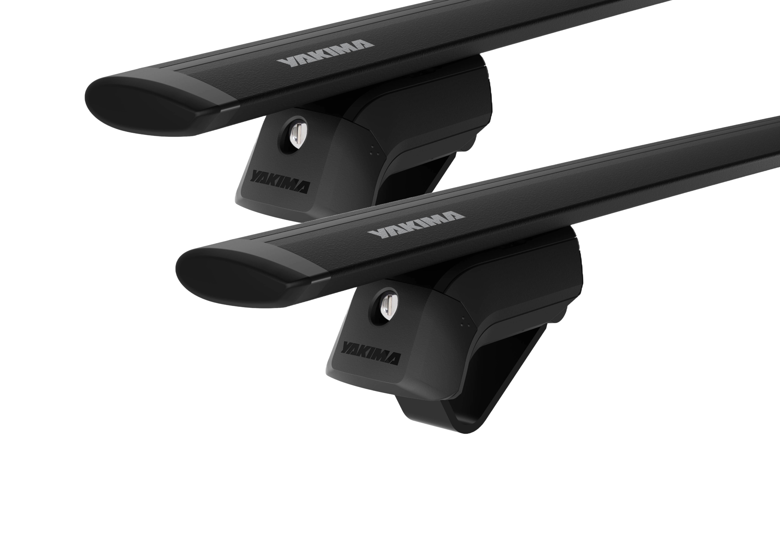 Hyundai Tucson (2003 to 2010):Yakima StreamLine roof bar system with 127cm black JetStream bars