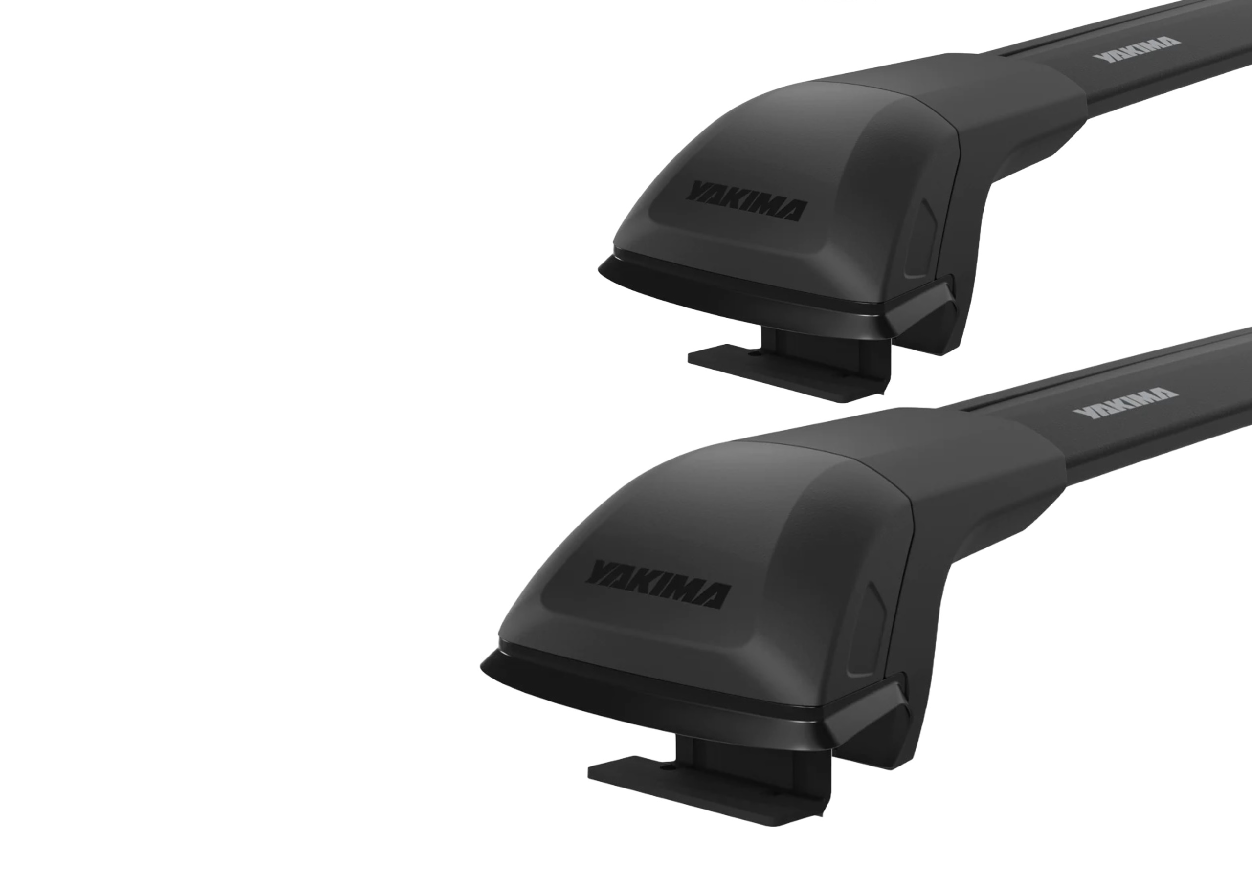 Hyundai Tucson (2003 to 2010):Yakima StreamLine roof bar system with 79cm black JetStream FX bars