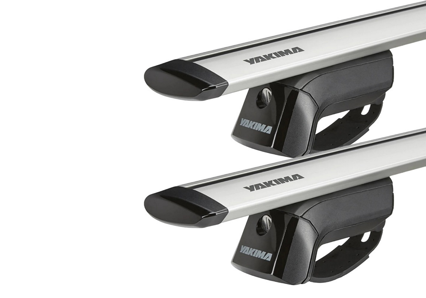 Hyundai Tucson (2003 to 2010):Yakima StreamLine roof bar system with 127cm silver JetStream bars