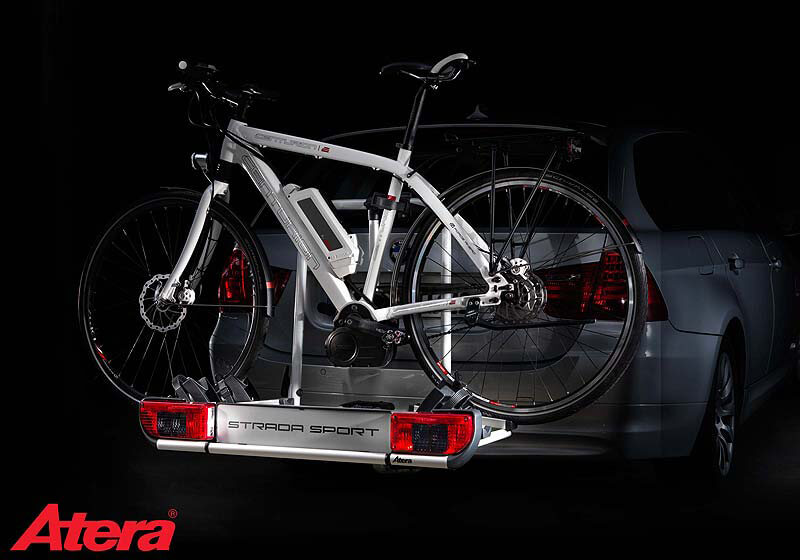 ATERA Strada E-Bike 022686 Bicycle Carrier Rear Carrier for 2 Bikes :  : Automotive