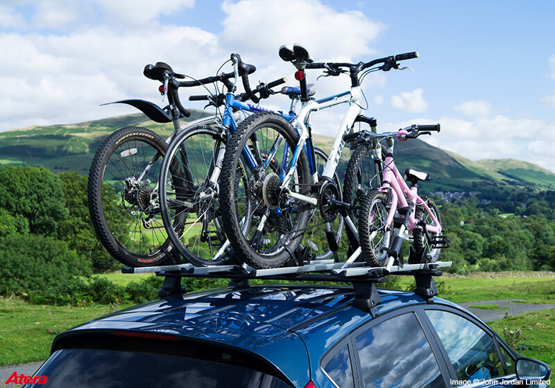 Atera GIRO AF roof mounted bike carrier