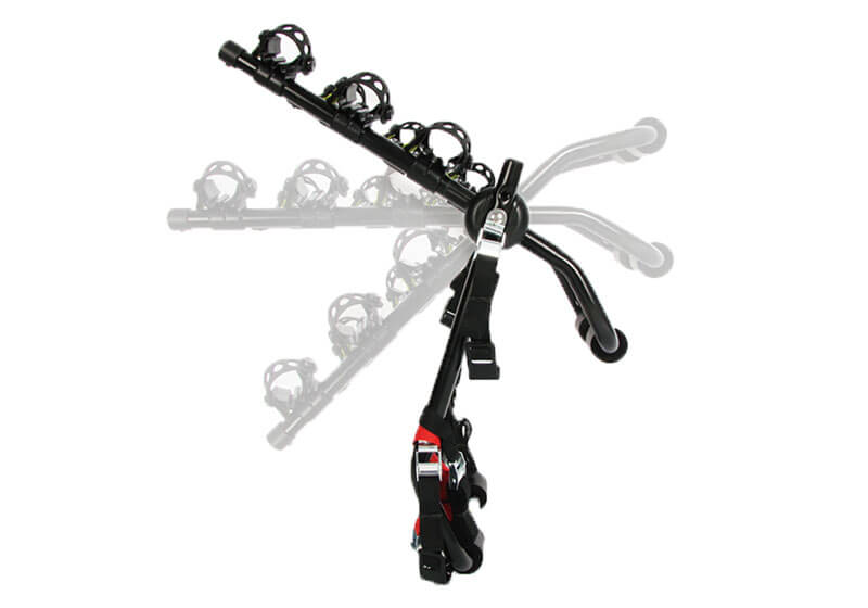 Ford S-Max (2006 to 2015):BUZZ RACK 'Mozzquito' 3 bike strap on rack no. BRT423