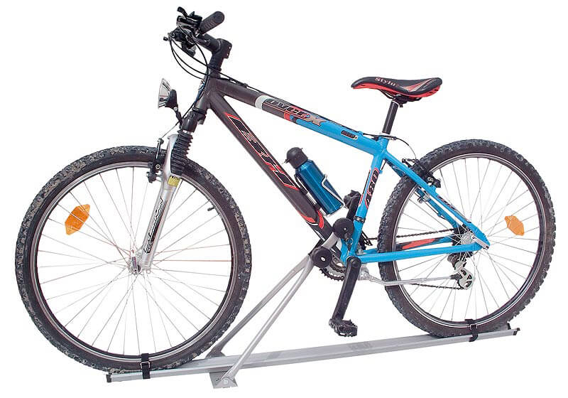 CRUZ silver 'Bici-rack' lockable bike carrier no. 940 006