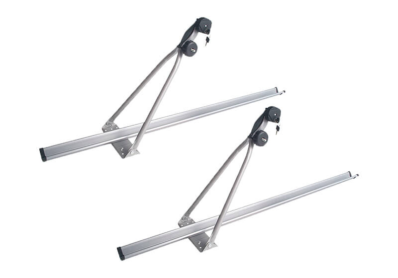 2 x CRUZ Bici-racks bike carriers with locking roof bars