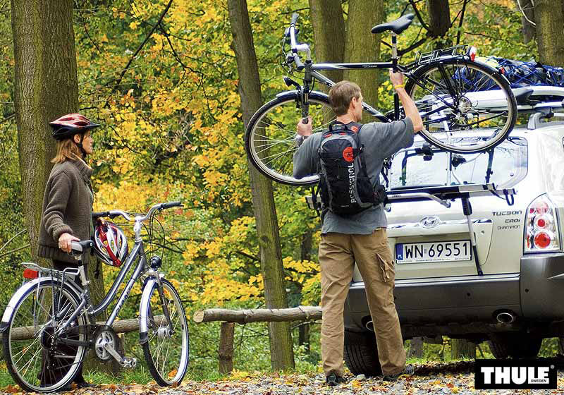 Thule clip on 2 bike rack online