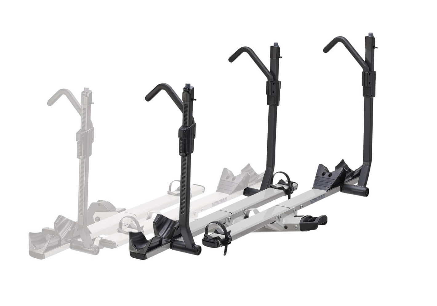 Yakima StageTwo 2 bike extension, vapour grey, no. 8002741