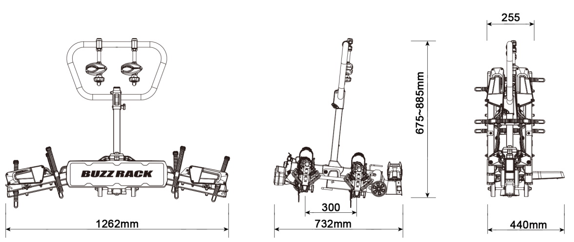 BUZZRACK E-Scorpion XL technical specifications