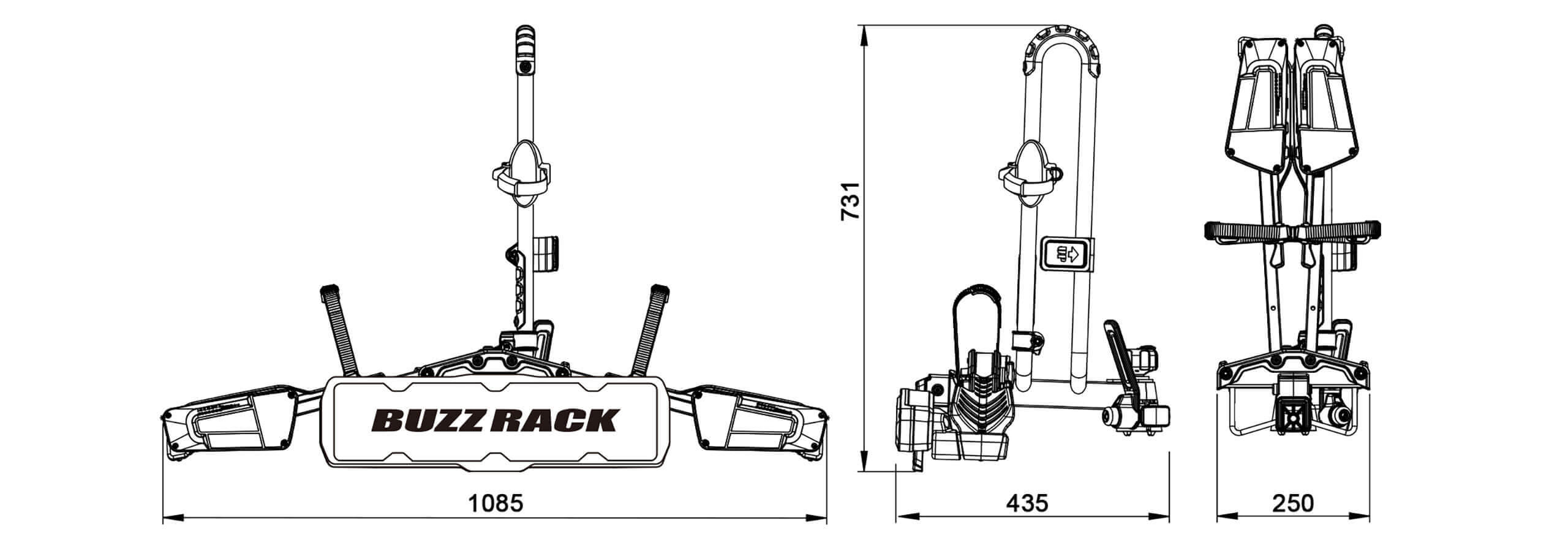 BUZZRACK Eazzy 1 technical specifications