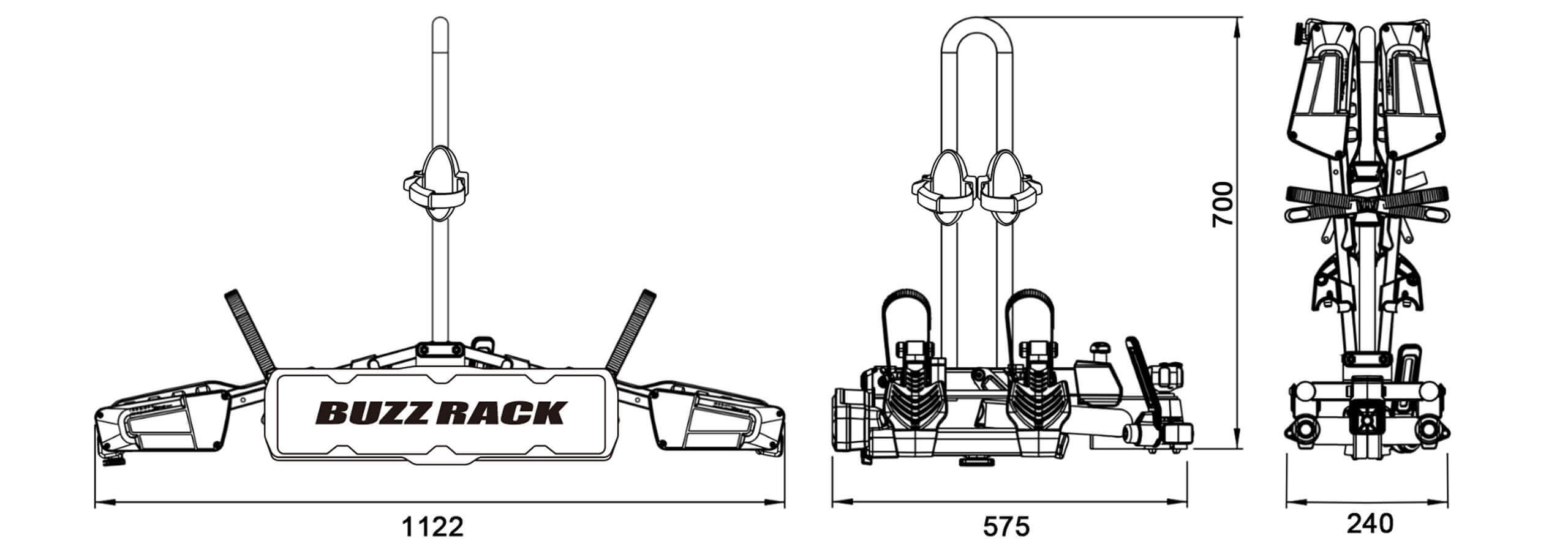 BUZZRACK Eazzy 2 technical specifications