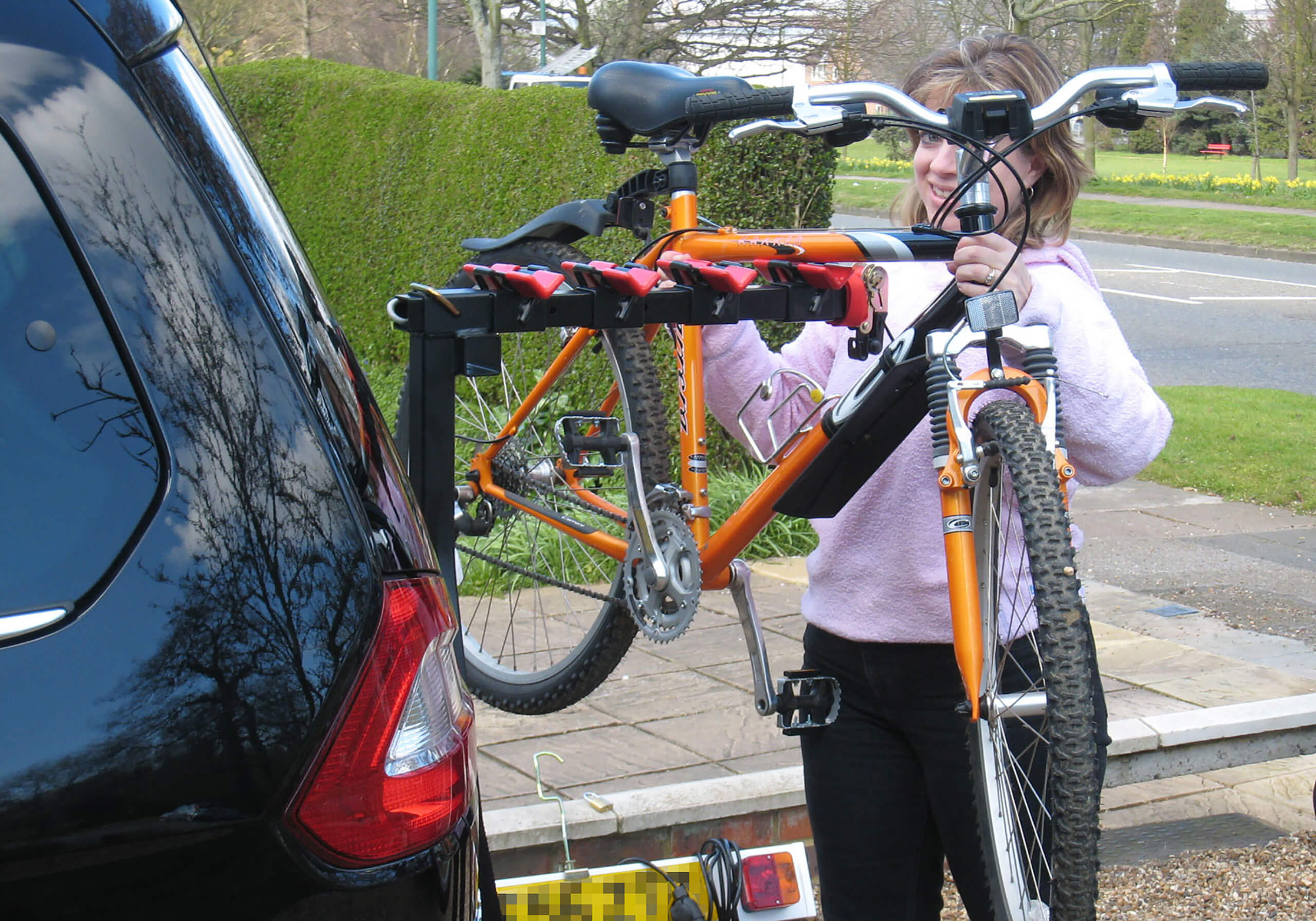 Maxxraxx x bar Ciclo Bicicletta Supporto Rack sostegno Cross-bar Y Frame & telaio donna 