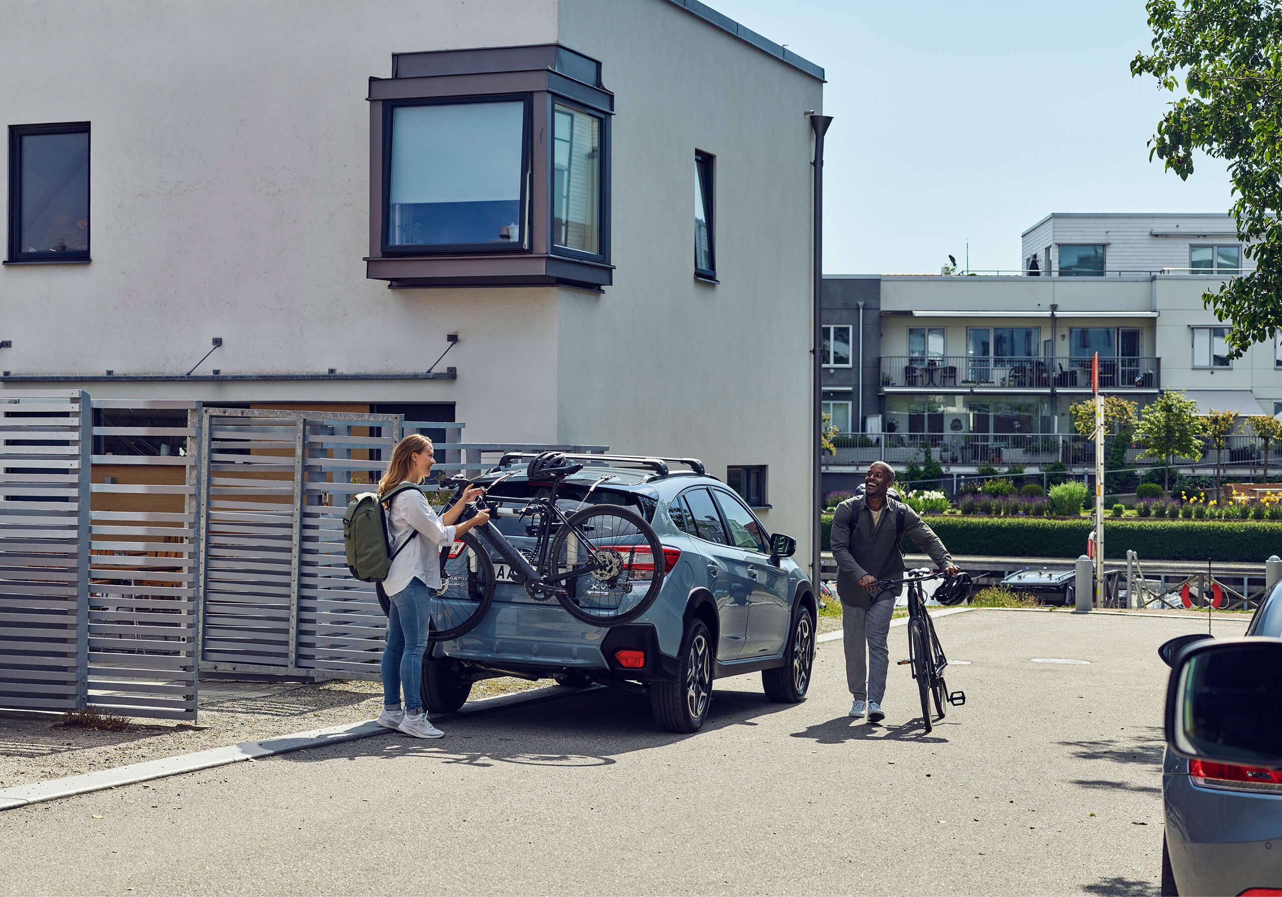 Thule Outway rear Hanging three bike rack