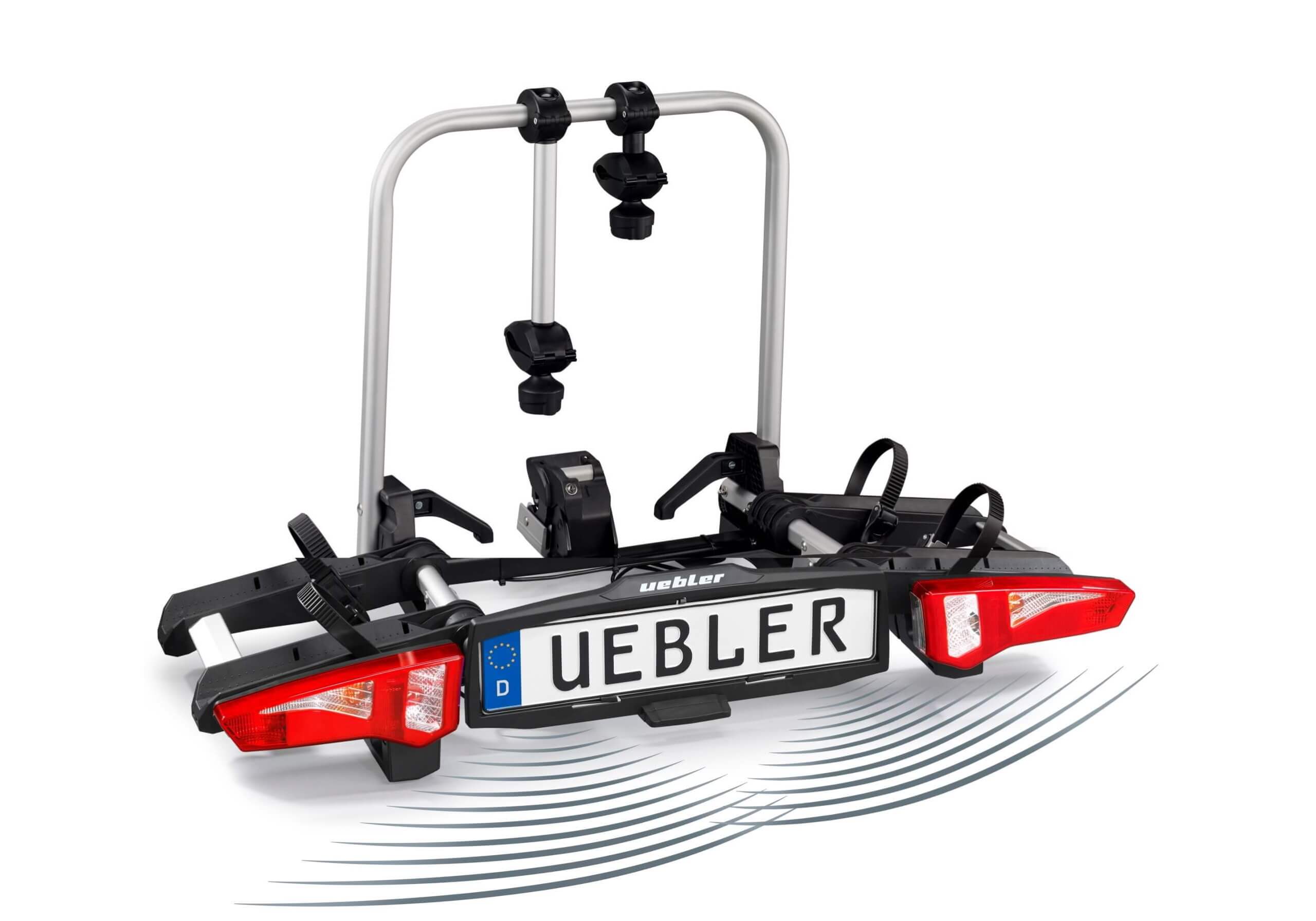 :Uebler i21 S60 tilting and folding bike rack (2 bikes) with reversing sensors, no. 15900-DC