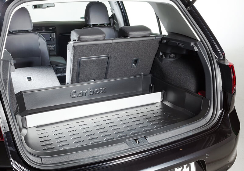 Carbox Form 15 boot liner black with organiser for VW Golf 601777000