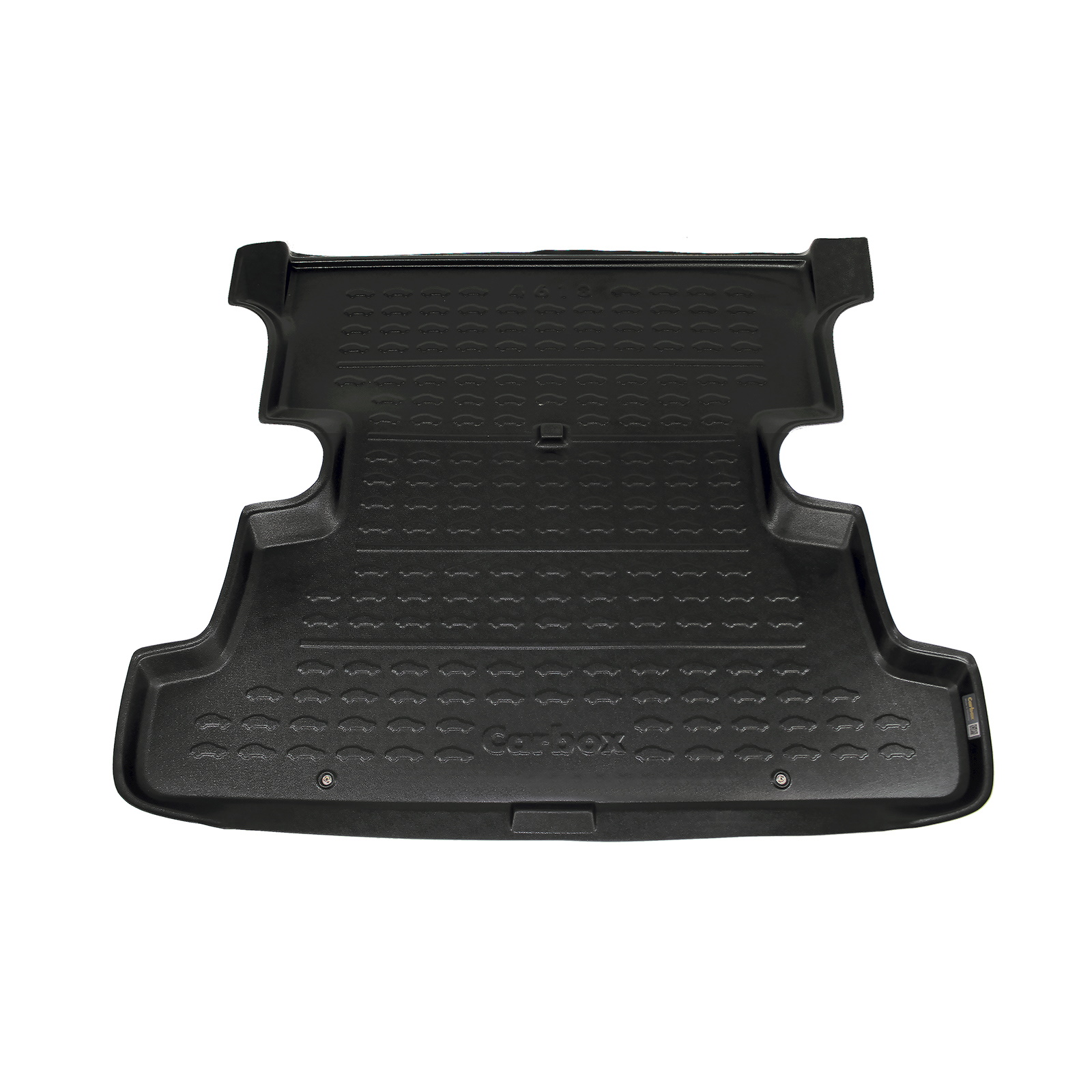 Carbox Form S boot liner, black, for Niva, 204618000:Lada Niva 2dr 78 onfits '2121' models from 2010 onwards, fits behind the 1st row of seats