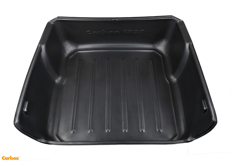 Skoda Superb estate (2009 to 2015):Carbox Classic S boot liner, black, for Skoda Superb estate, 101828000