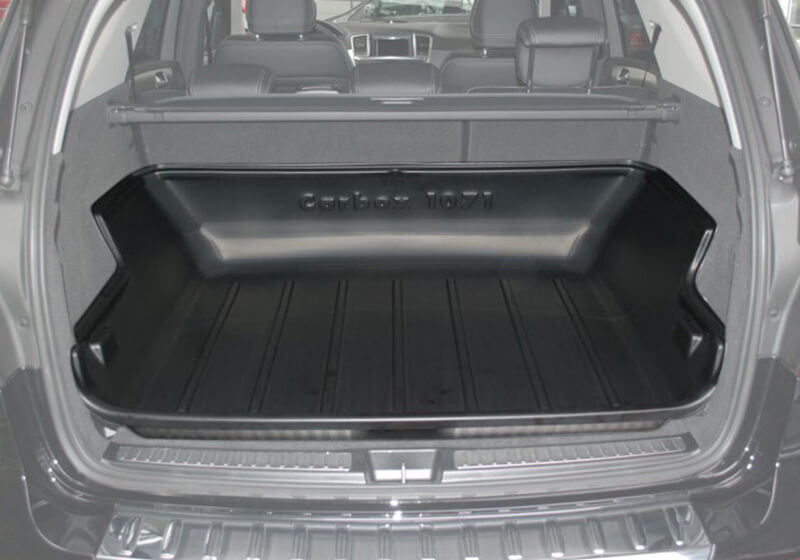 Mercedes Benz M Class (2011 to 2015):Carbox Classic S boot liner, black, for Mercedes M Class, 101071000