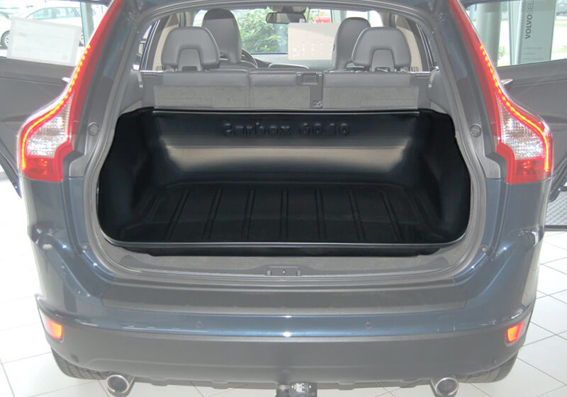 Volvo XC60 (2008 to 2017):Carbox Classic S boot liner, black, for Volvo XC60, 106040000