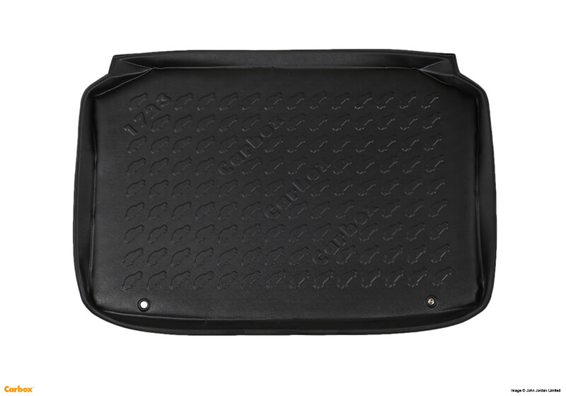 Carbox Form S boot liner, black, for Seat Ibiza / VW Polo, 201723000: VW Polo Dune 5dr 06-09