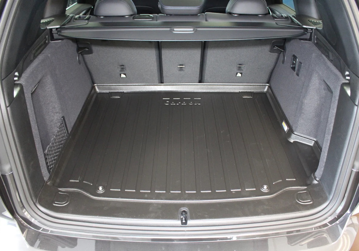 Carbox Form S boot liner, black, for , 202069000:BMW iX3 20 onwith variable boot floor in the UPPER position