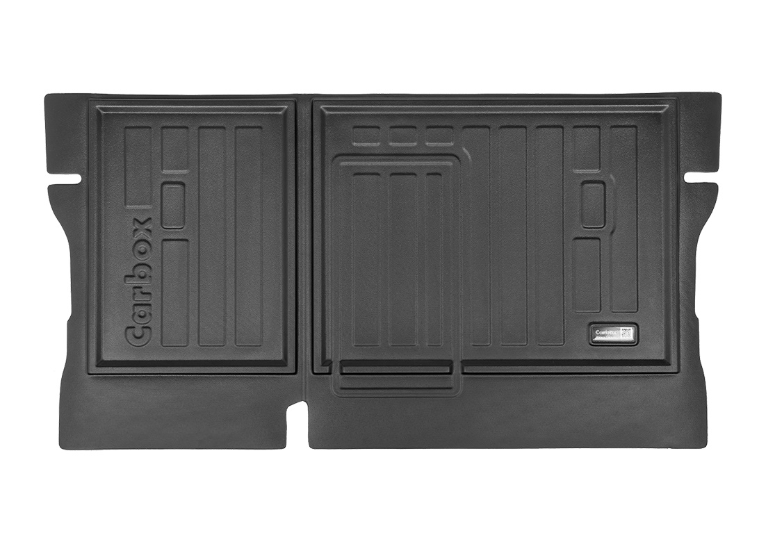 Skoda Enyaq (2021 onwards):Carbox back of seat boot liner, black, for Skoda Enyaq, 321861000
