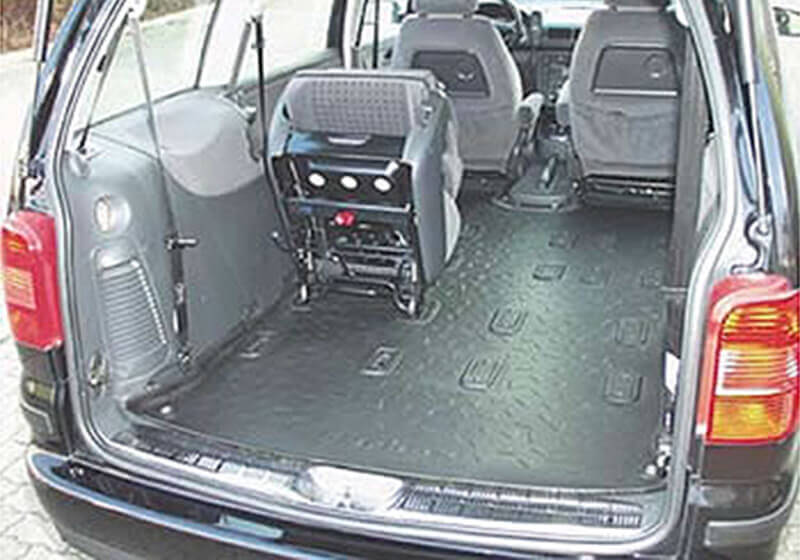Carbox Form L boot liner, black, for Galaxy / / Sharan, 901727000:Seat Alhambra 95-00from tailgate to below 3rd row of seats