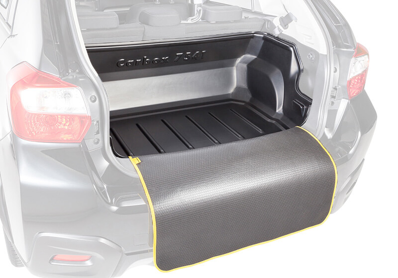 Citroen C5 Tourer estate (2008 to 2018):Carbox Classic S boot liner, black, for Citroen C5 Tourer estate, 105066000