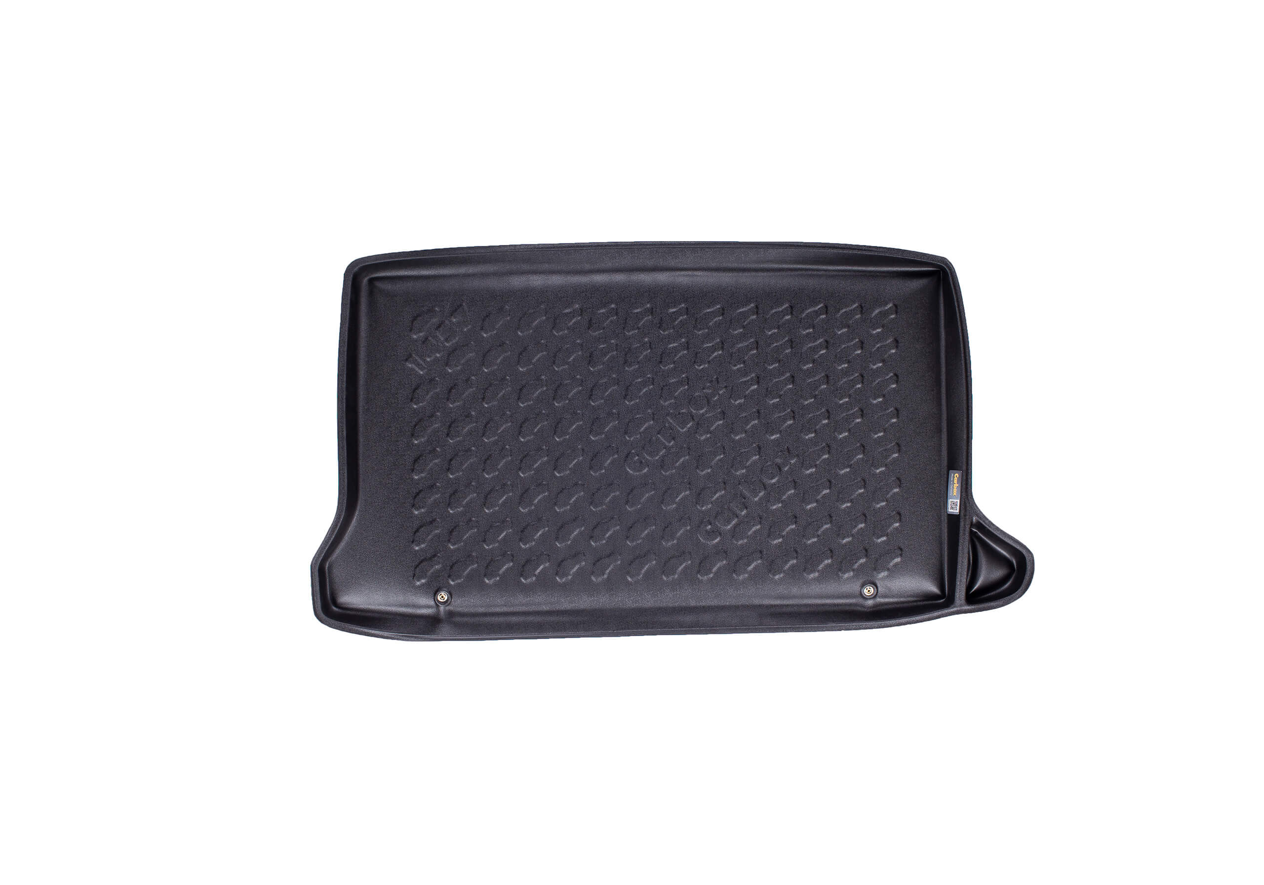 Carbox Form S boot liner, black, for , 201457000:Audi A2 00-07with spare wheel cover shelf