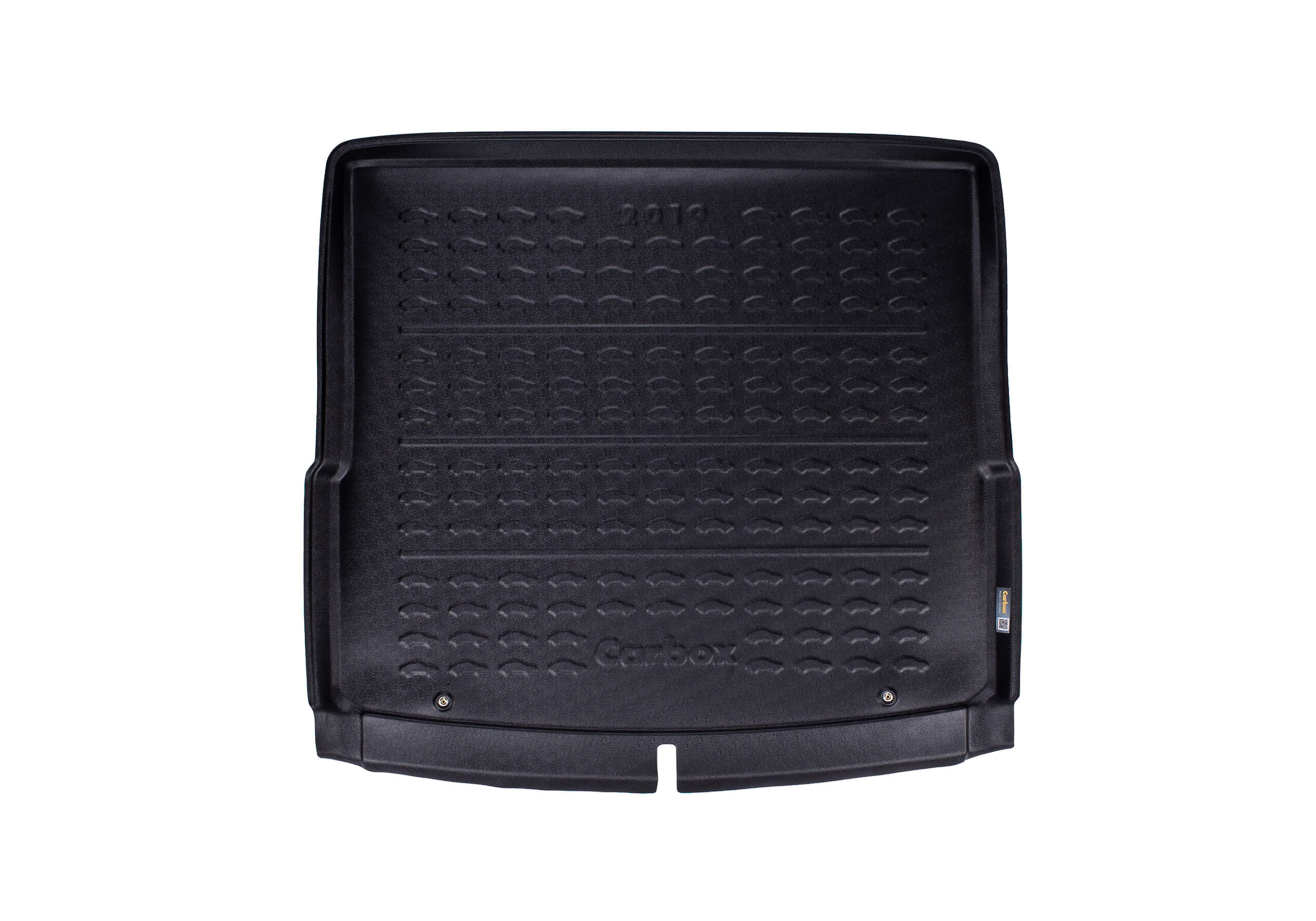 Carbox Form S boot liner, black, for , 202019000:BMW X1 15-22only for vehicles with sliding rear seats
