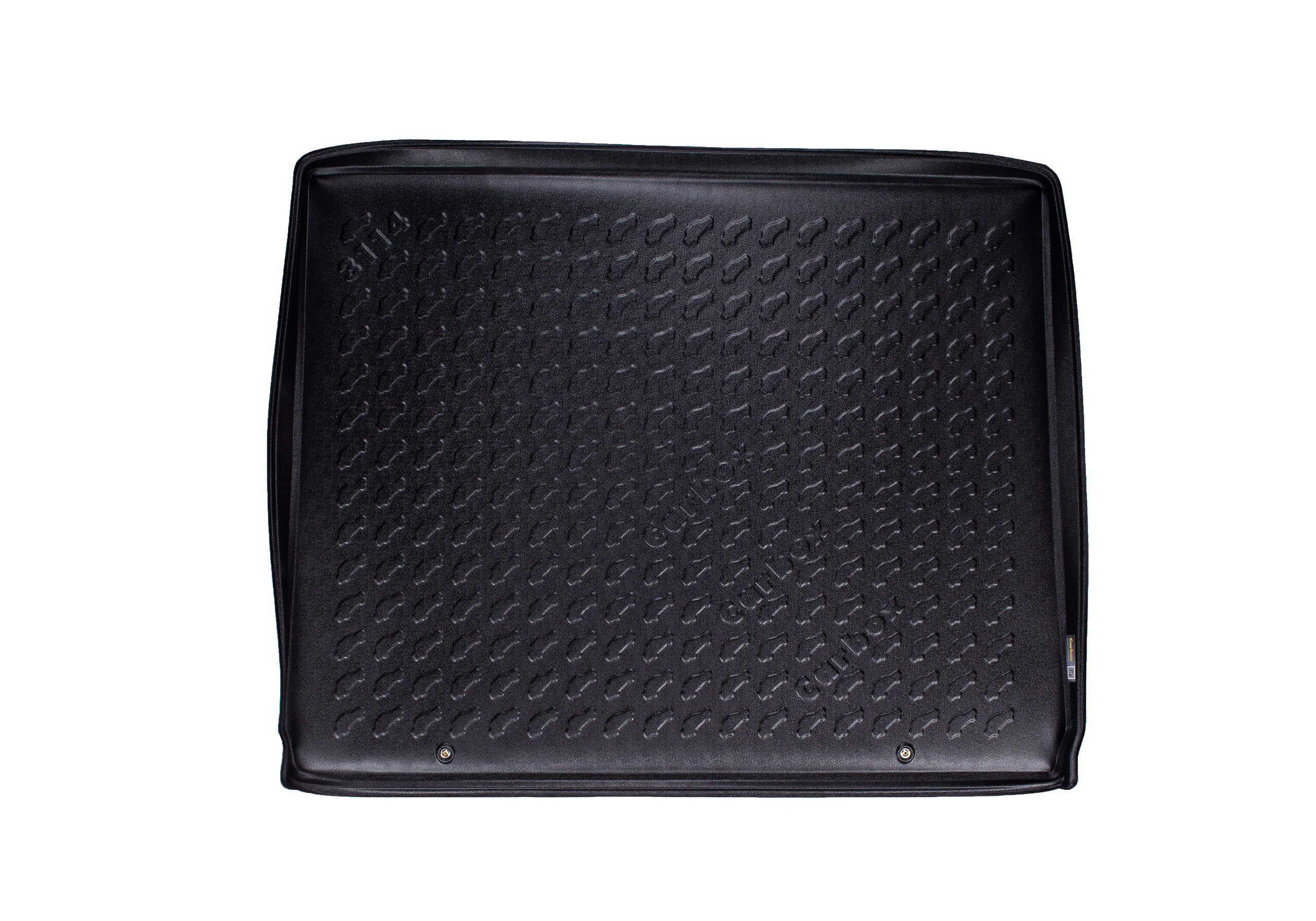 Carbox Form S boot liner, black, for , 203114000:Ford S-Max 06-157 seat model, 3rd row of seats laid flat