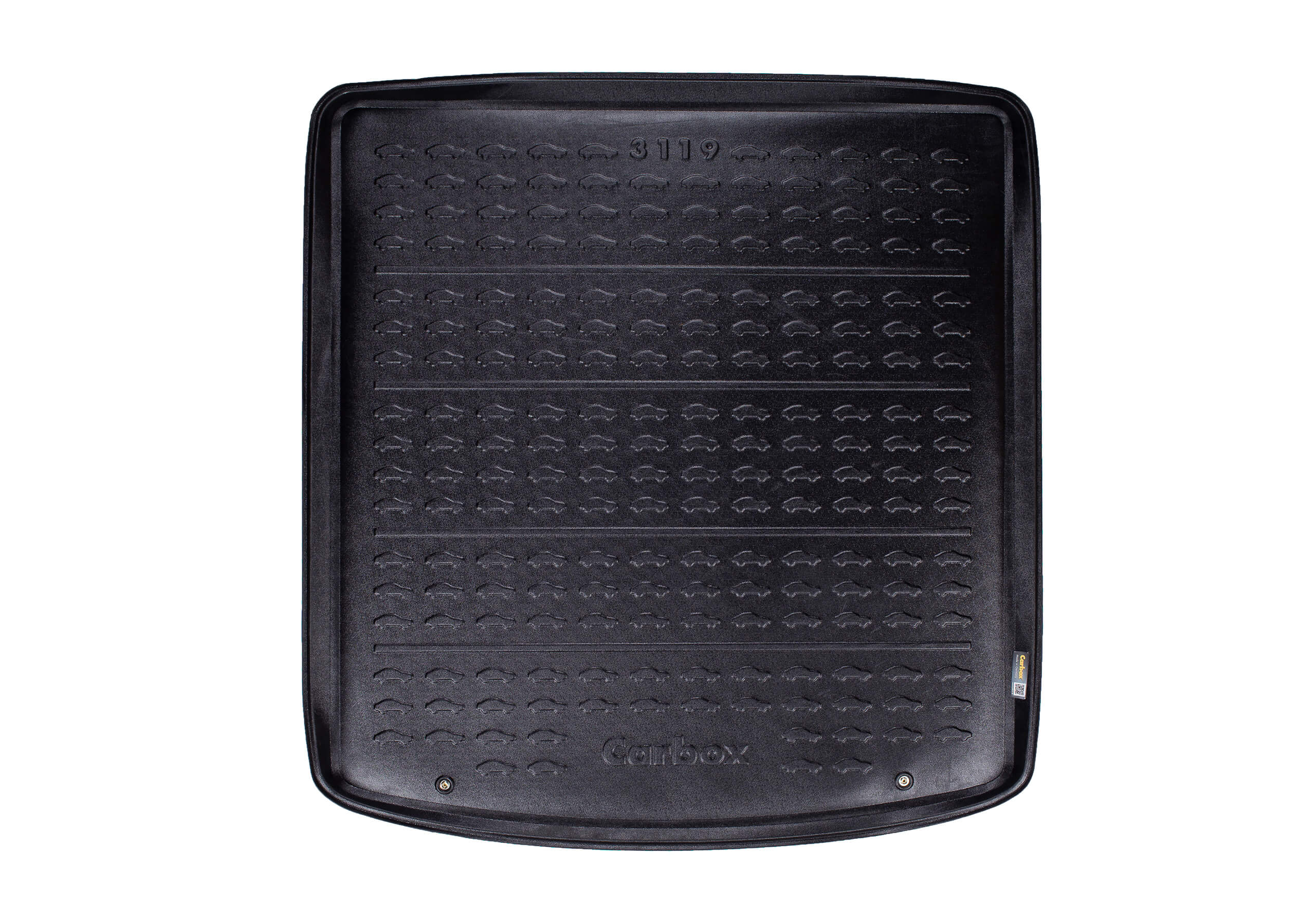 Carbox Form S boot liner, black, for , 203119000:Ford S-Max 15-23for models with 5 seats
