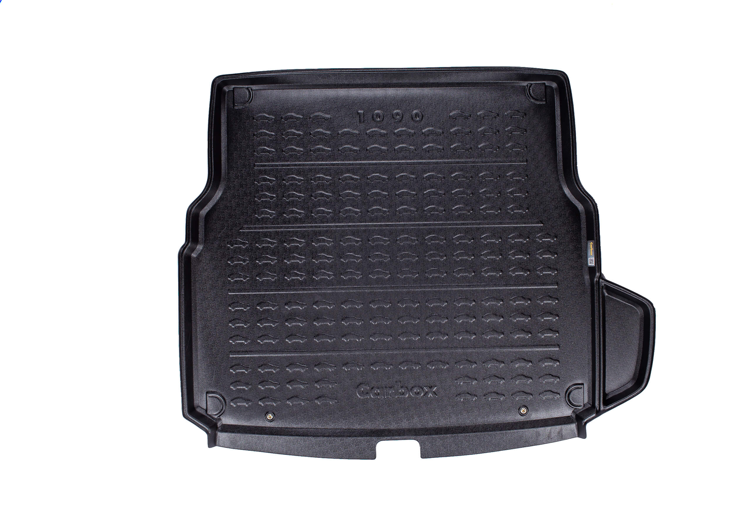 Carbox Form S boot liner, black, for Mercedes , 201090000:Mercedes Benz C Class est 14-21Not suitable for Hybrid (e and de) models