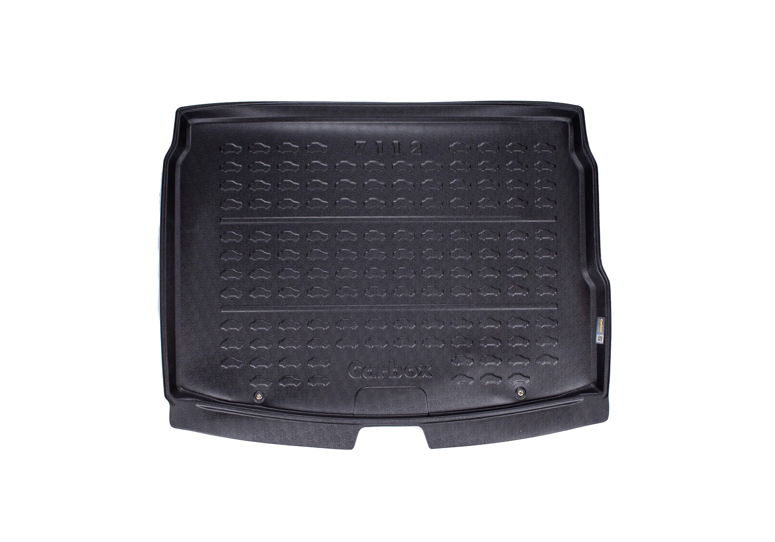 Carbox Form S boot liner, black, for , 207112000:Nissan Qashqai 14-21with boot floor in upper position