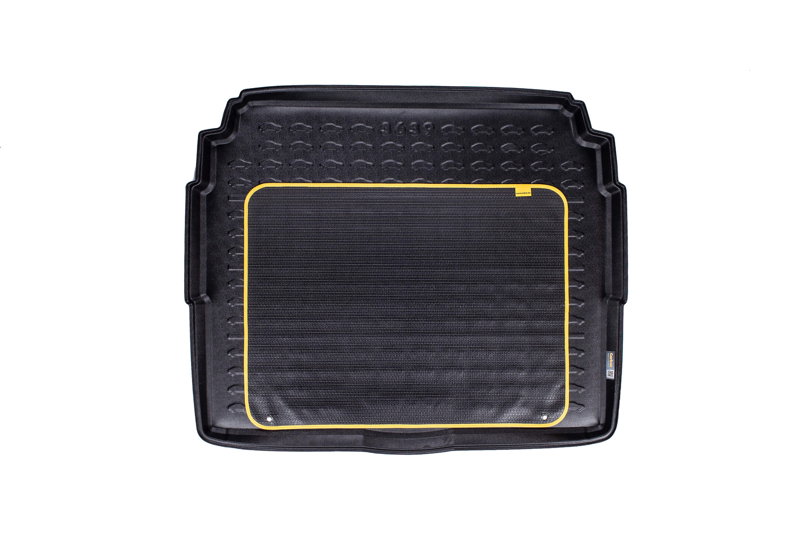 Peugeot 3008 (17 on) with a variable boot floor in the lower position