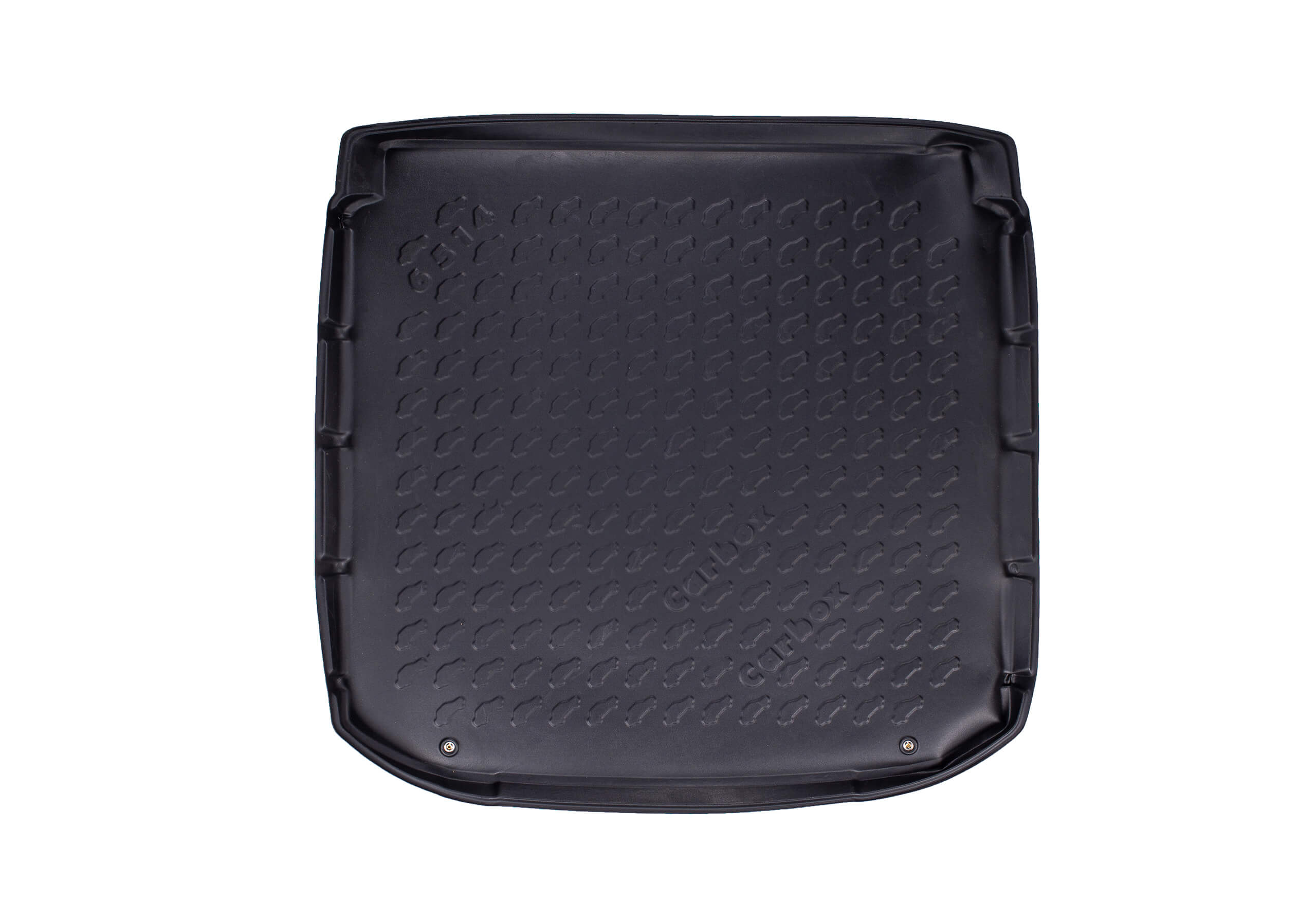 Carbox Form S boot liner, black, for Altea Freetrak / XL, 206514000:Seat Altea XL 07-15without loading area (boot floor in lower position)