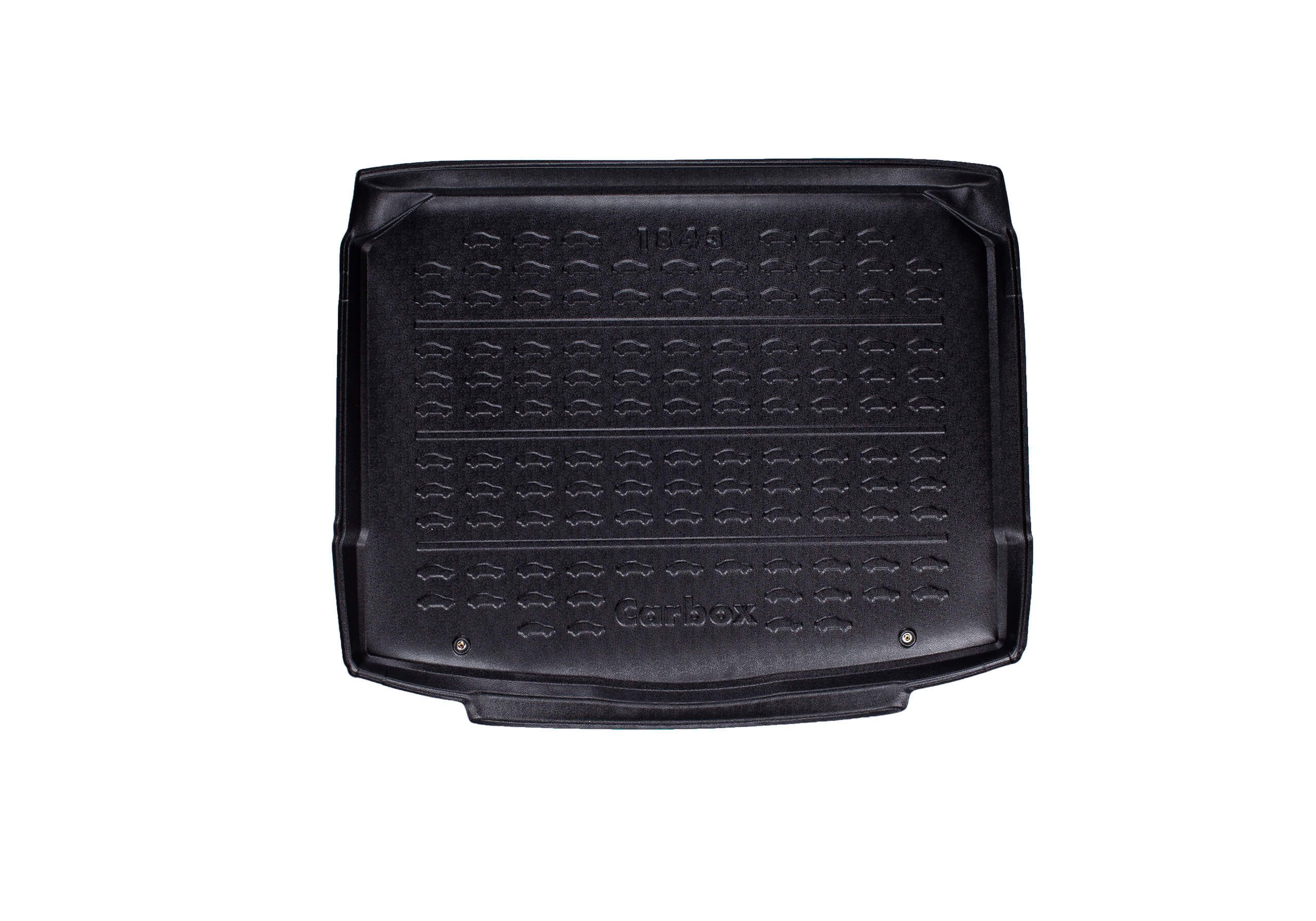 Carbox Form S boot liner, black, for Seat Ateca / , 201843000:Skoda Karoq 17 onwith sliding rear seats and and basic boot floor (i.e. without a varia